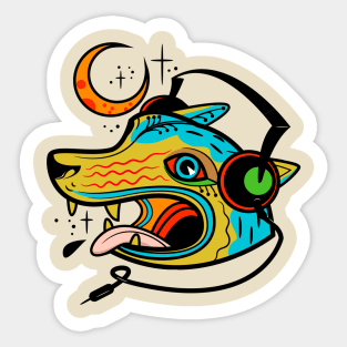 coyote Sticker